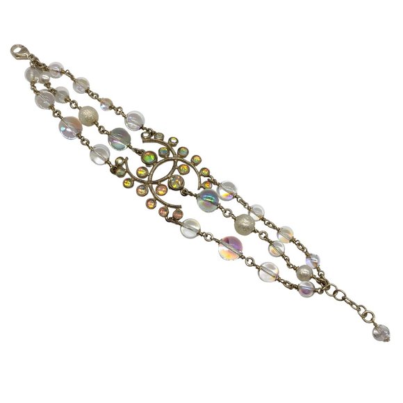 Chanel 2018 Beaded and Strass Bracelet - Picture 1 of 4